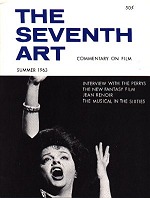 SEVENTH ART |THE magazine side cover Issue 3 Summer 1963