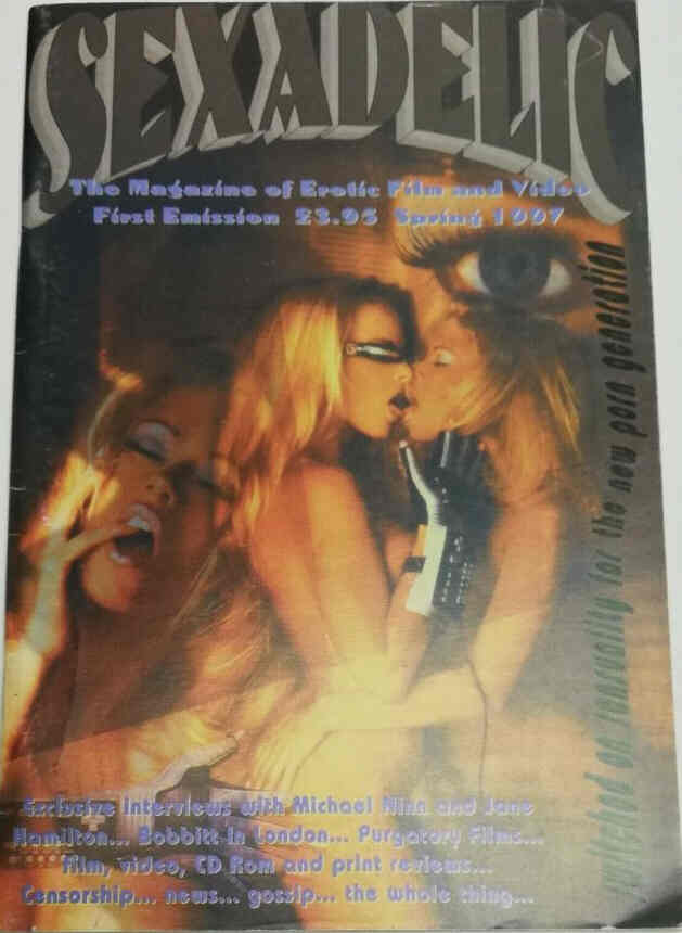 SEXADELIC magazine side cover Issue 1 Spring 1997