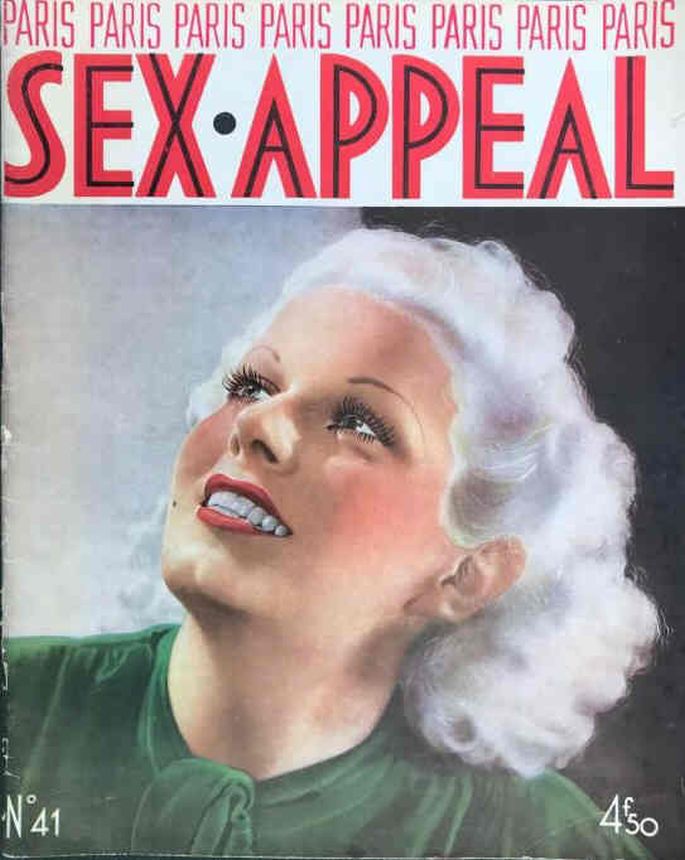 SEX APPEAL magazine side cover Issue 41  December 1936