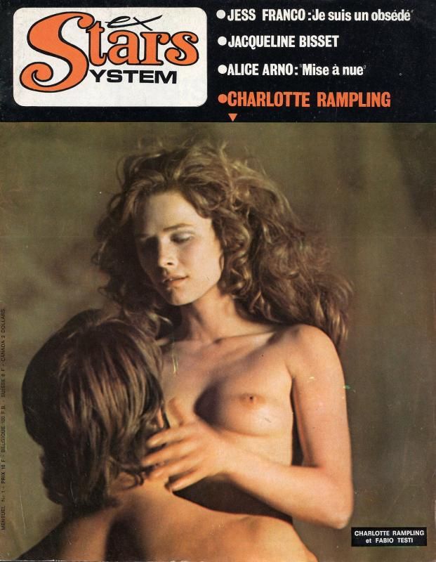SEX STARS SYSTEM magazine side cover Issue 1 April 1975