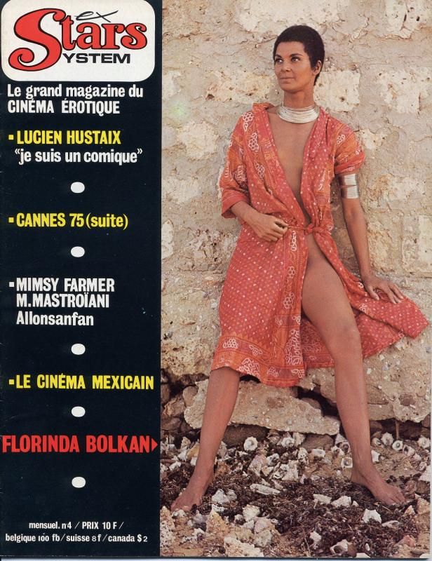 SEX STARS SYSTEM magazine side cover Issue 4 July 1975