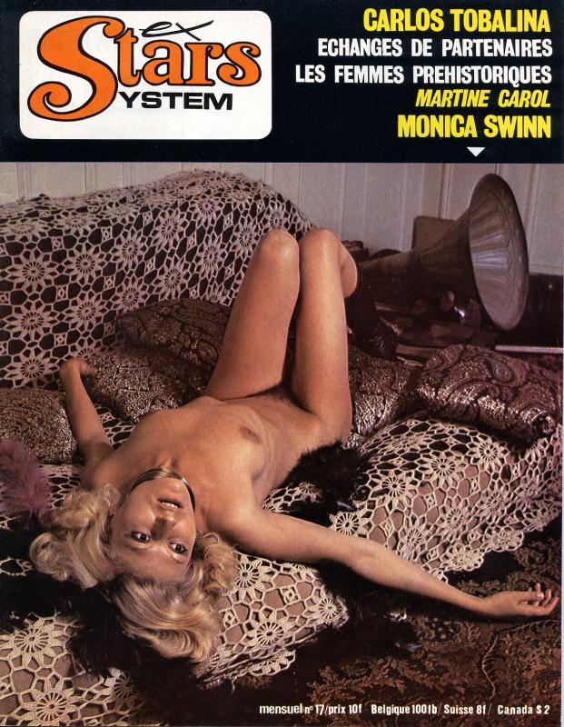 SEX STARS SYSTEM magazine side cover Issue 17 September 1976