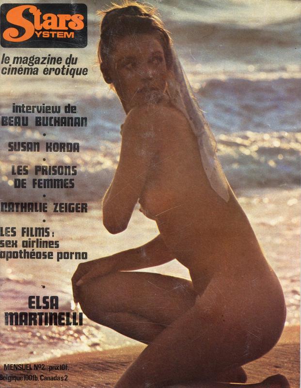 SEX STARS SYSTEM magazine side cover Issue 2 February 1977