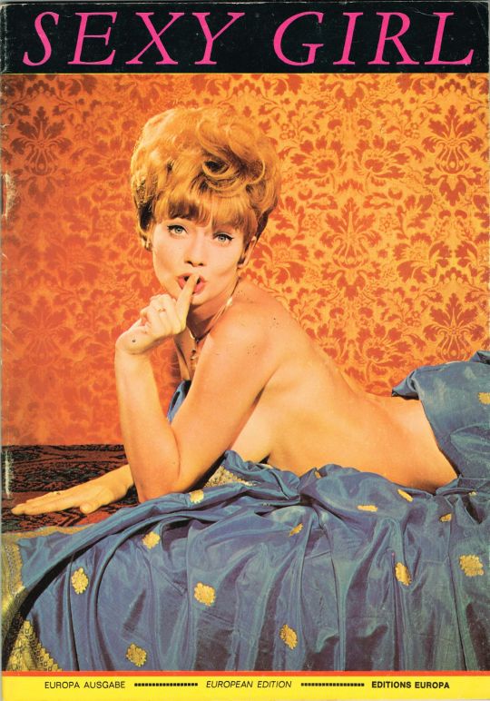 SEXY GIRL magazine side cover   