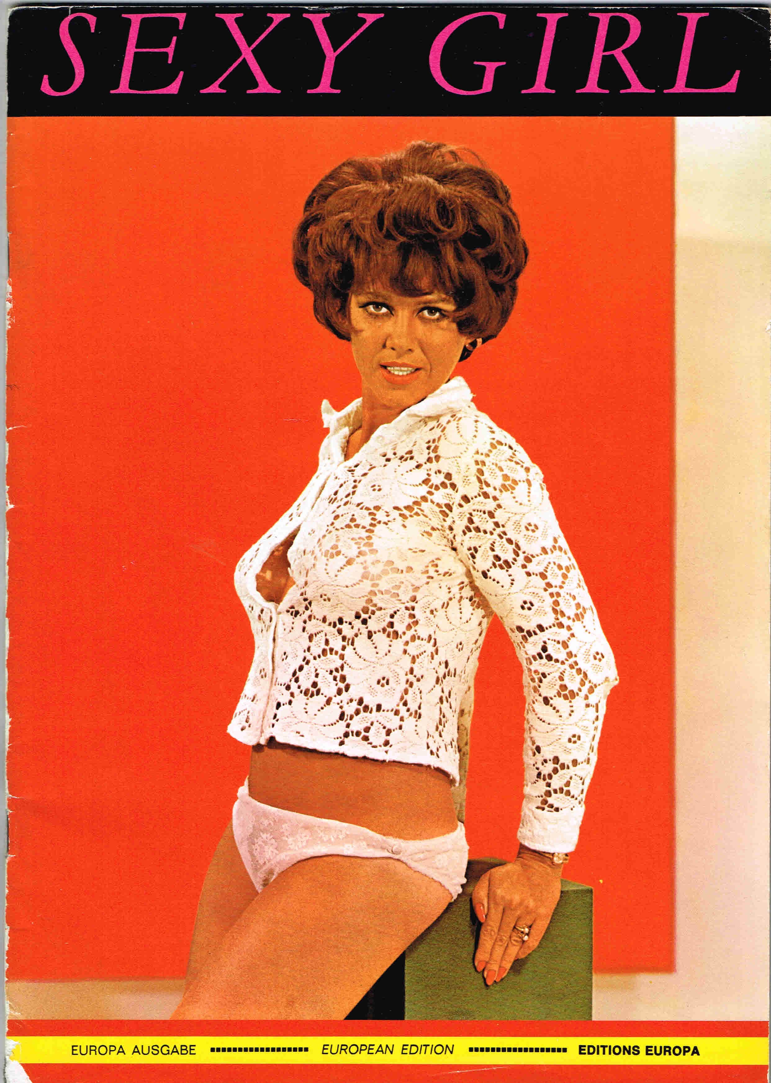 SEXY GIRL magazine side cover Issue 11   1971