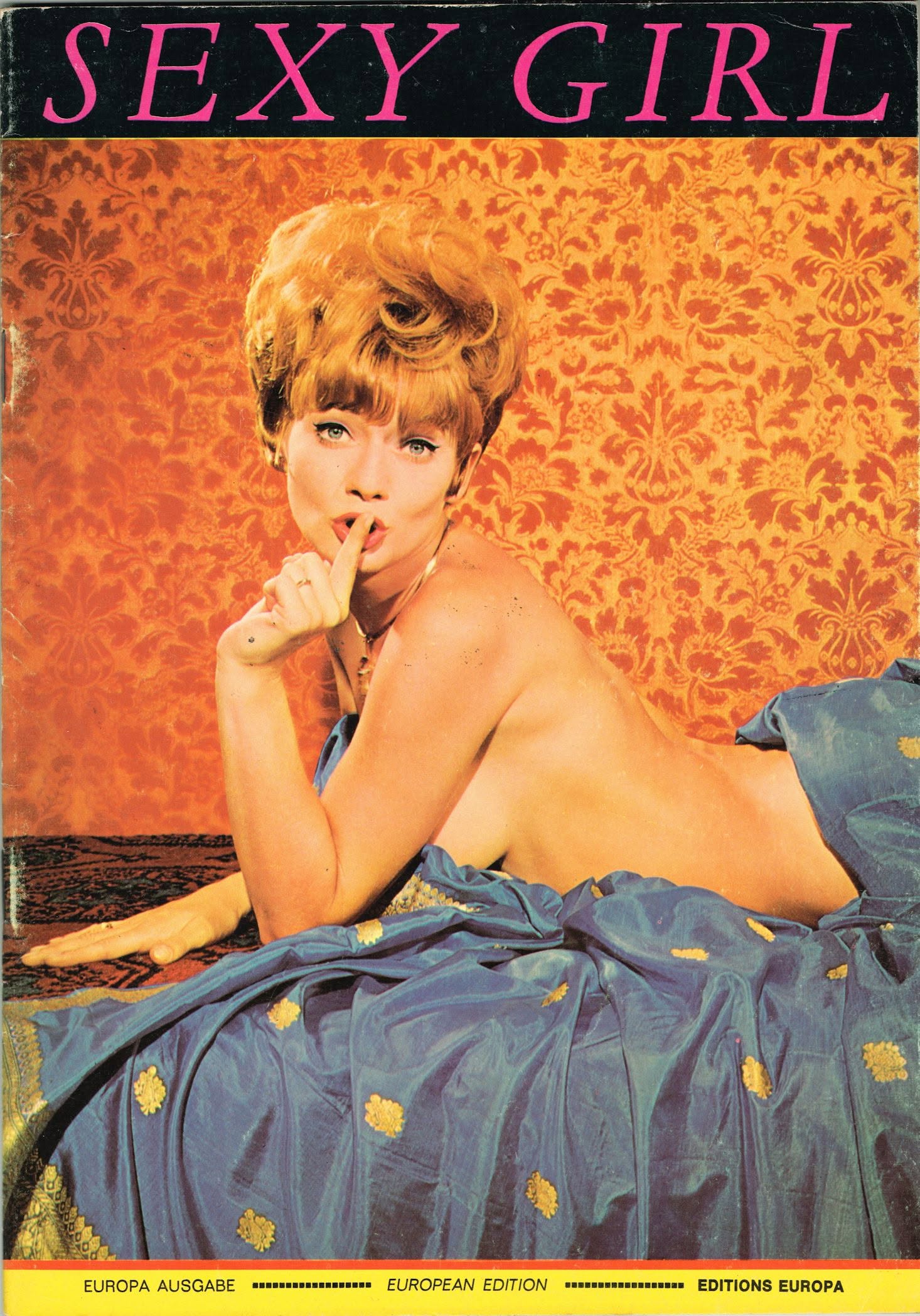 SEXY GIRL magazine side cover Issue 8   1971