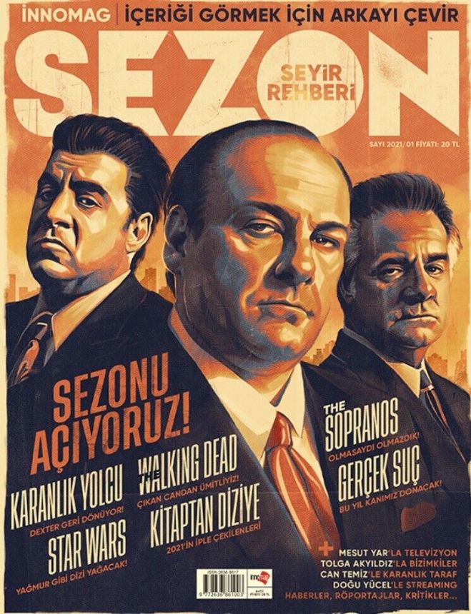 SEZON magazine side cover  January 2021
