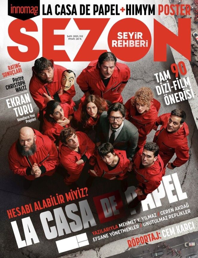 SEZON magazine side cover  February 2021