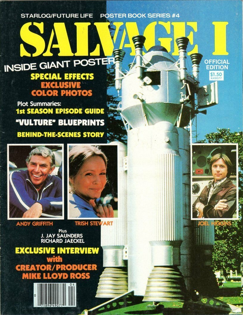 SF COLOR POSTER BOOK magazine side cover Issue 4   1978