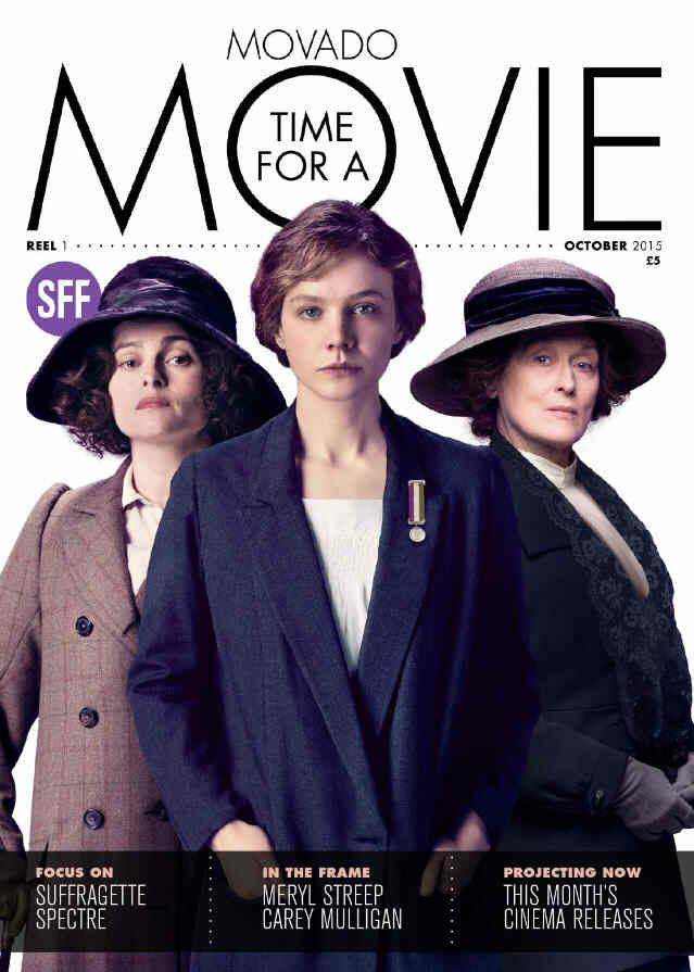 SHOW FILM FIRST magazine side cover Issue 1 October 2015