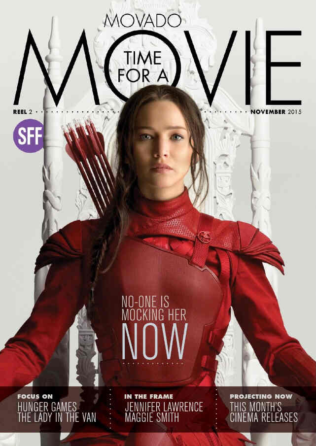 SHOW FILM FIRST magazine side cover Issue 2 November 2015