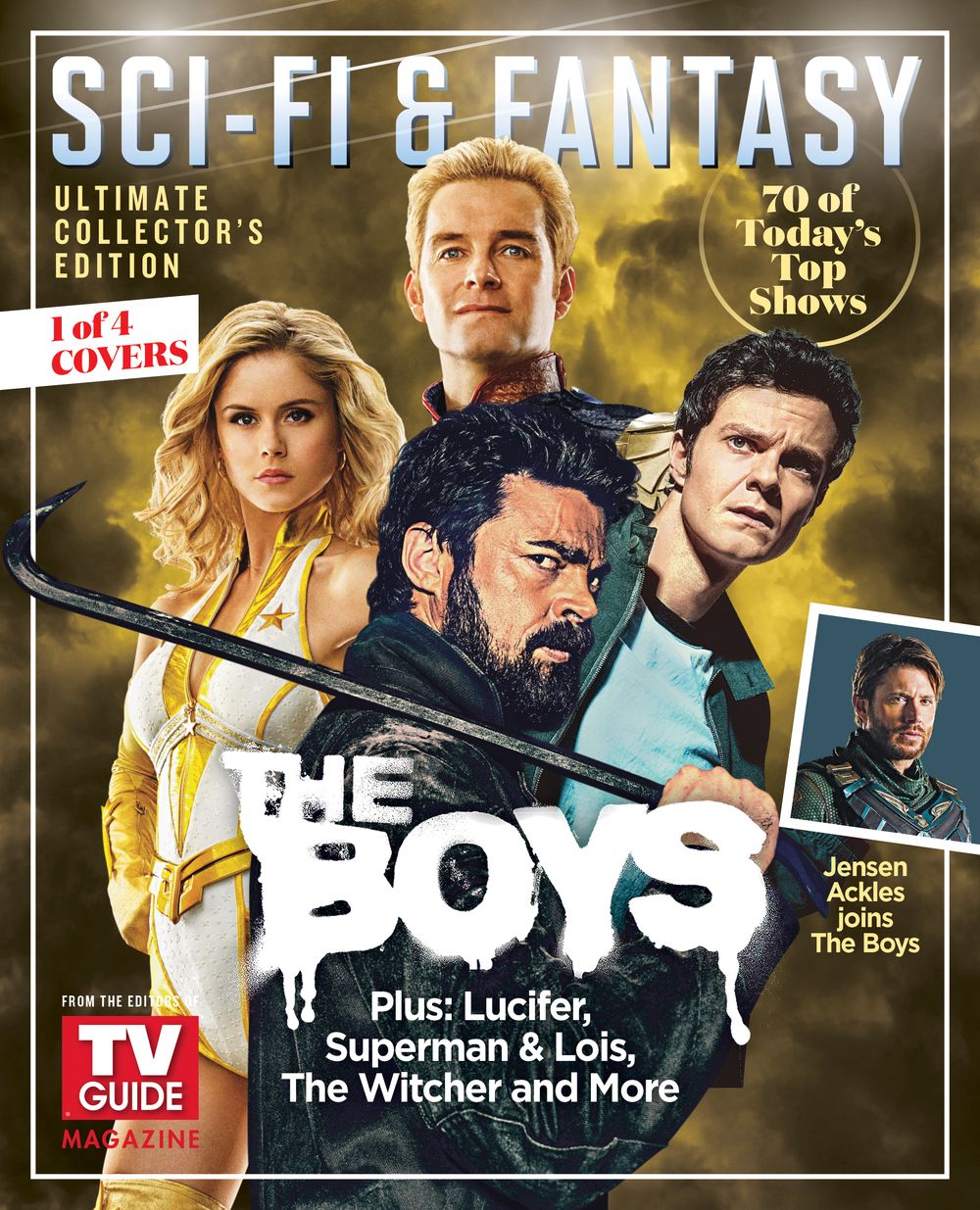 SCI-FI AND FANTASY magazine side cover   2021