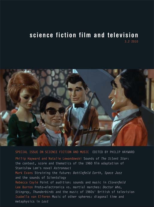 SCIENCE FICTION FILM AND TELEVISION magazine side cover  Vol 3 No 2 Autumn 2010