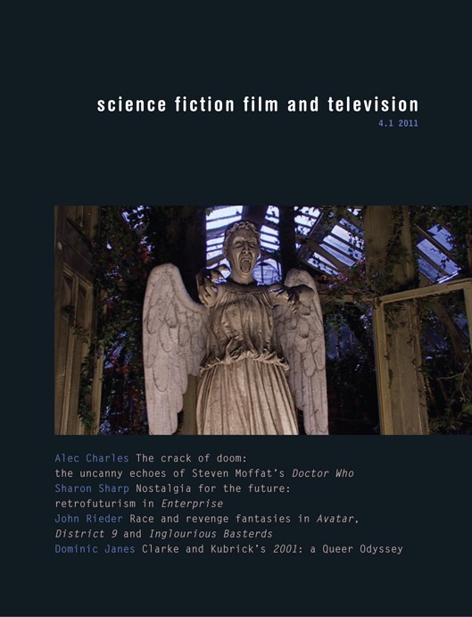 SCIENCE FICTION FILM AND TELEVISION magazine side cover  Vol 4 No 1 Spring 2011