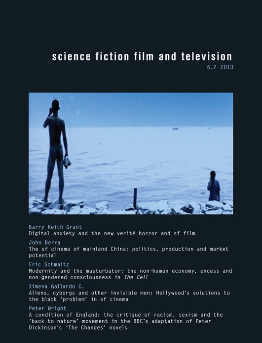 SCIENCE FICTION FILM AND TELEVISION magazine side cover  Vol 6 No 2 Summer 2013