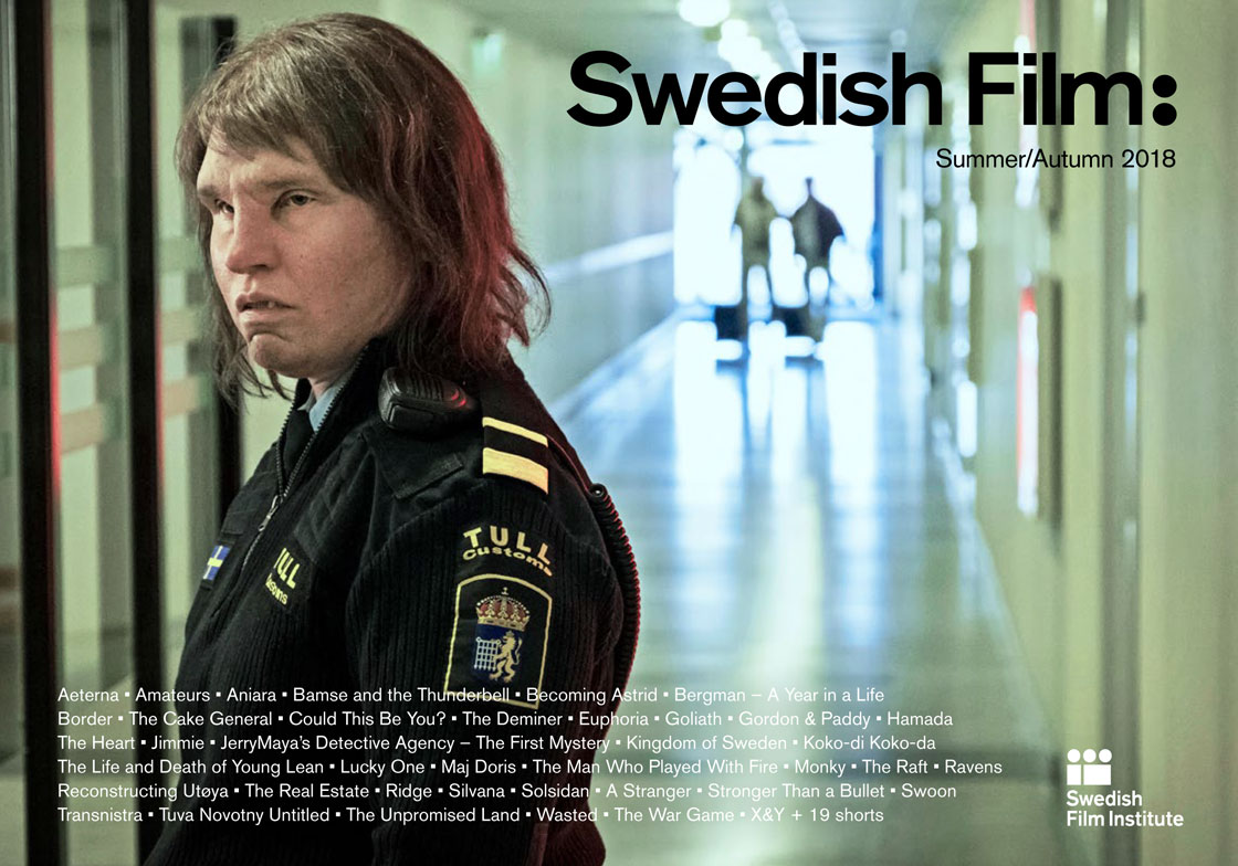 SWEDISH FILM magazine side cover Issue 2 Summer/Autumn 2018