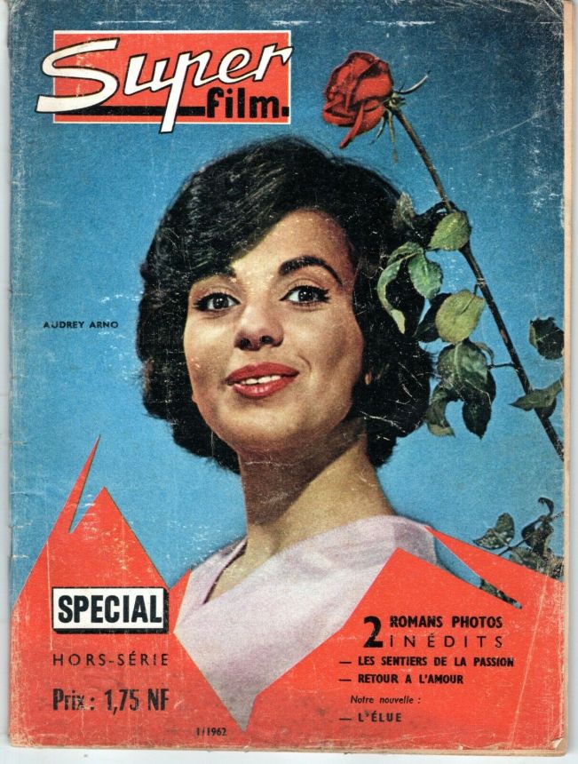 SUPER FILM magazine side cover  January 1962