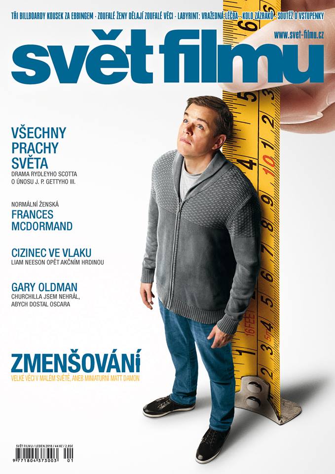 SVET FILMU magazine side cover  January 2018