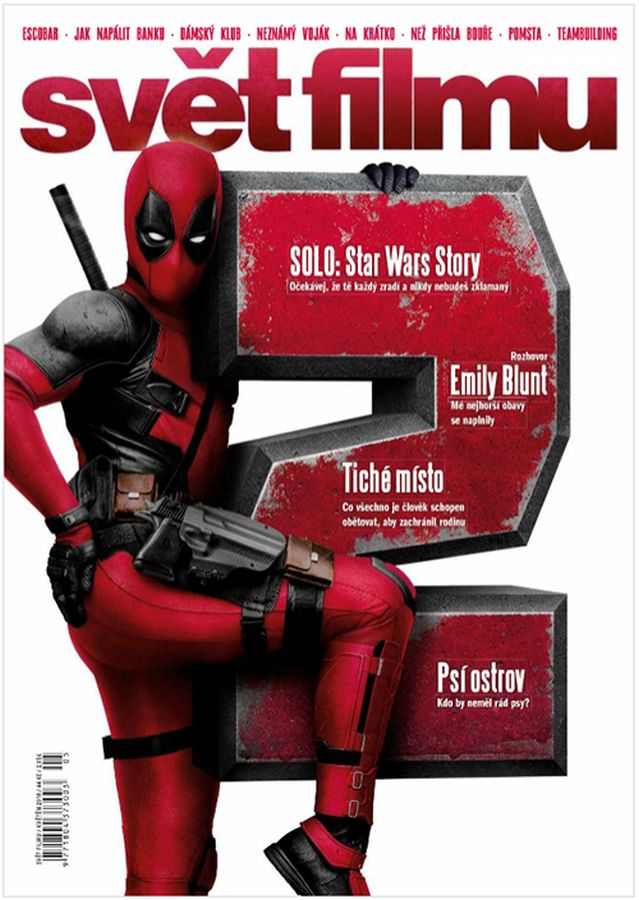 SVET FILMU magazine side cover  May 2018