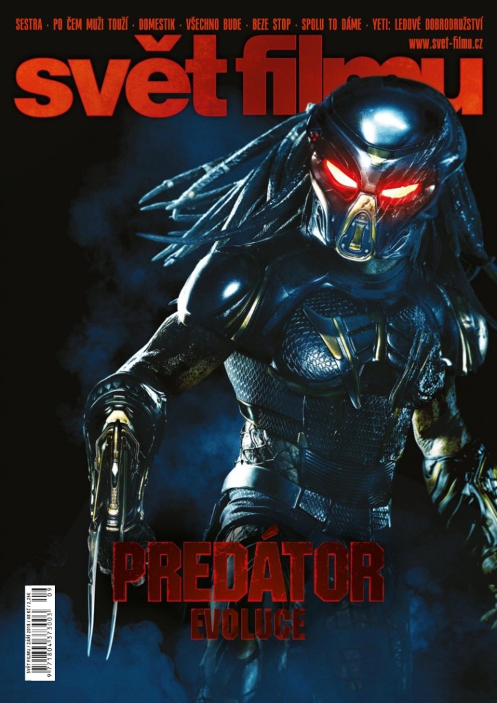 SVET FILMU magazine side cover  September 2018