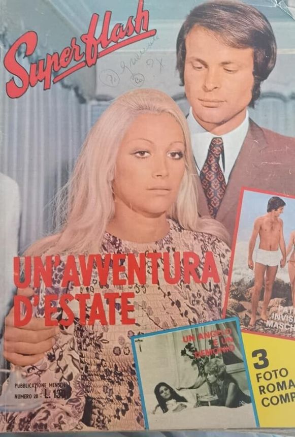 SUPERFLASH magazine side cover Issue 28   1970