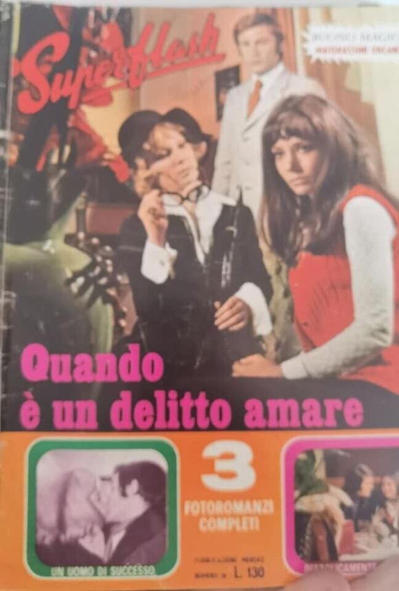 SUPERFLASH magazine side cover Issue 36   1971