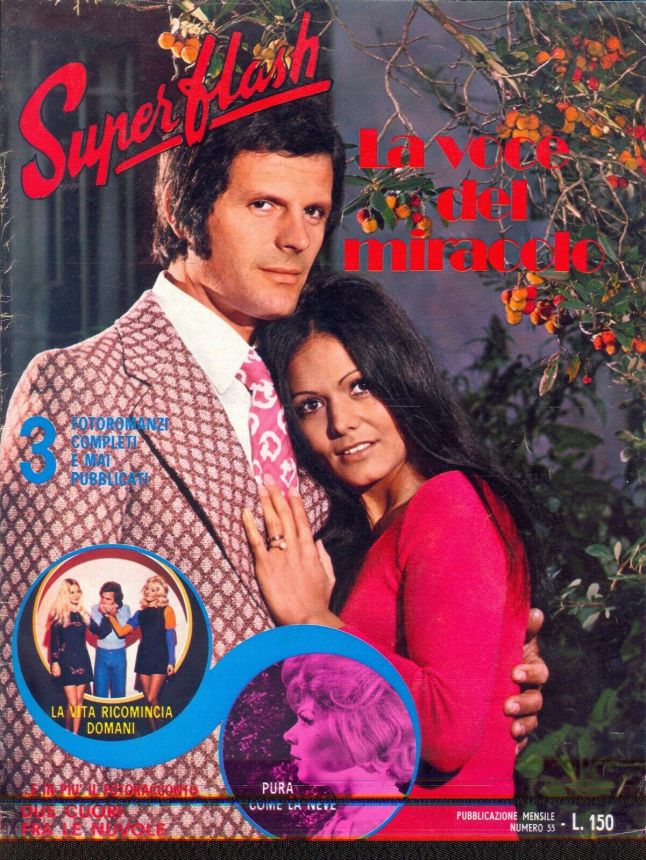 SUPERFLASH magazine side cover Issue 55  January 1973