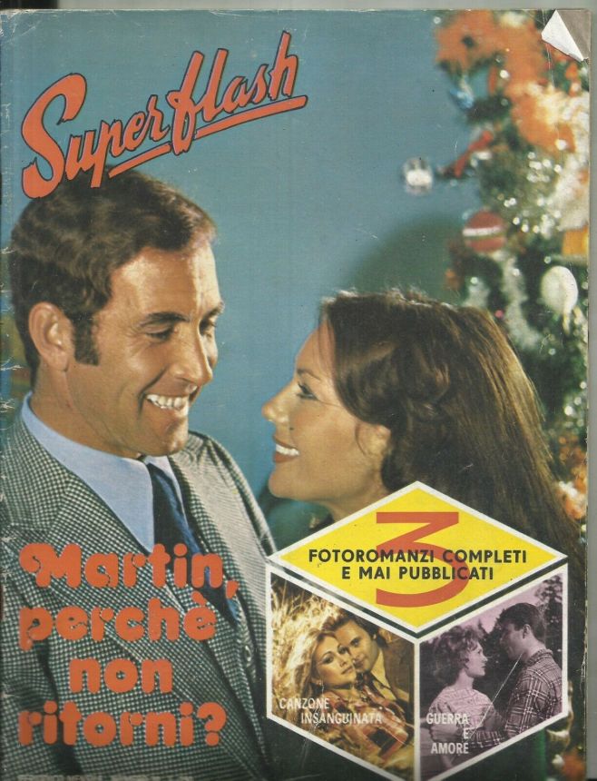 SUPERFLASH magazine side cover Issue 79  January 1975