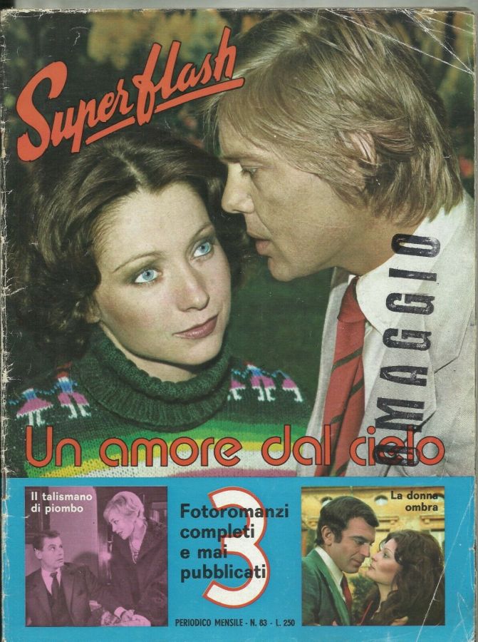 SUPERFLASH magazine side cover Issue 83  May 1975
