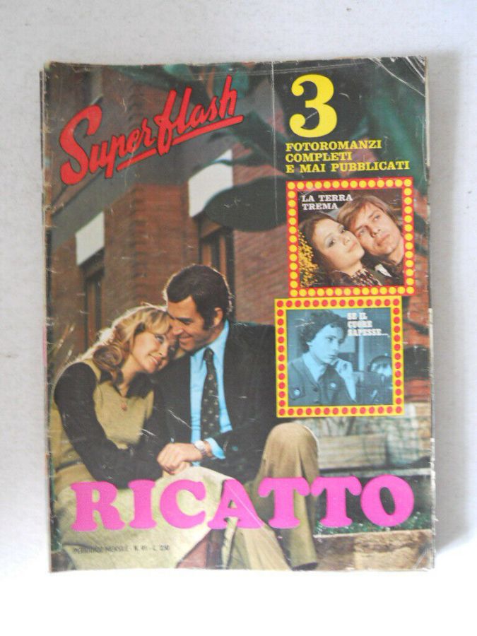 SUPERFLASH magazine side cover Issue 91  January 1976