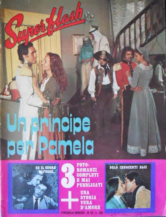 SUPERFLASH magazine side cover Issue 92  February 1976