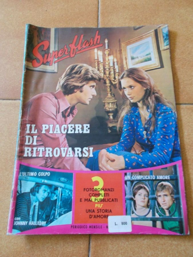 SUPERFLASH magazine side cover Issue 101  November 1976
