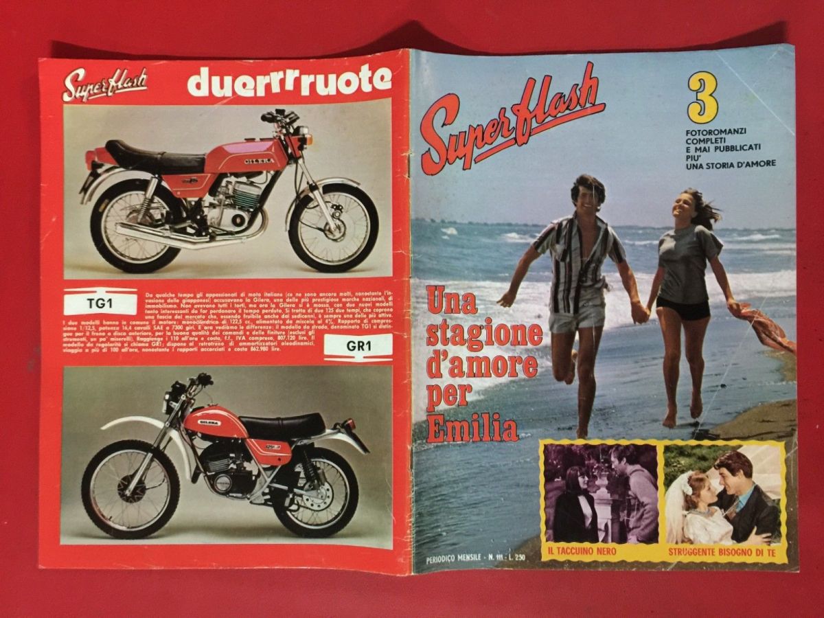 SUPERFLASH magazine side cover Issue 111  September 1977