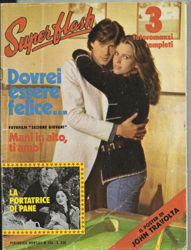 SUPERFLASH magazine side cover Issue 134  August 1979