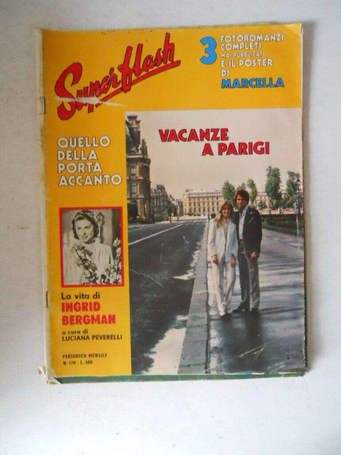 SUPERFLASH magazine side cover Issue 170  August 1982