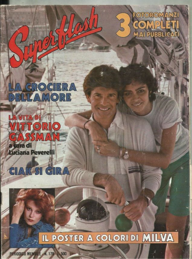 SUPERFLASH magazine side cover Issue 178  April 1983