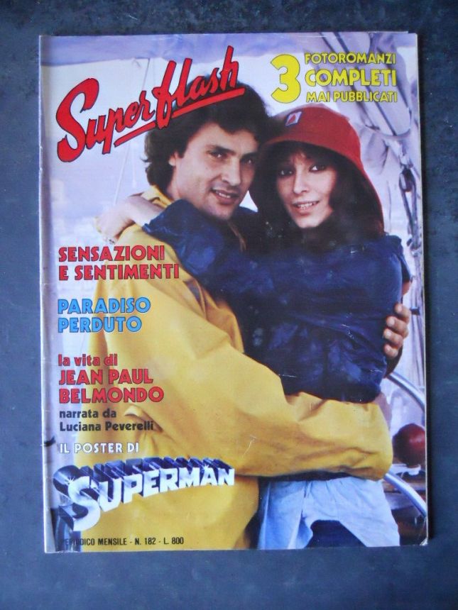 SUPERFLASH magazine side cover Issue 182  August 1983