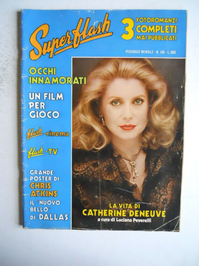 SUPERFLASH magazine side cover Issue 185  November 1983