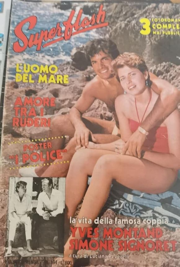 SUPERFLASH magazine side cover Issue 194  August 1984