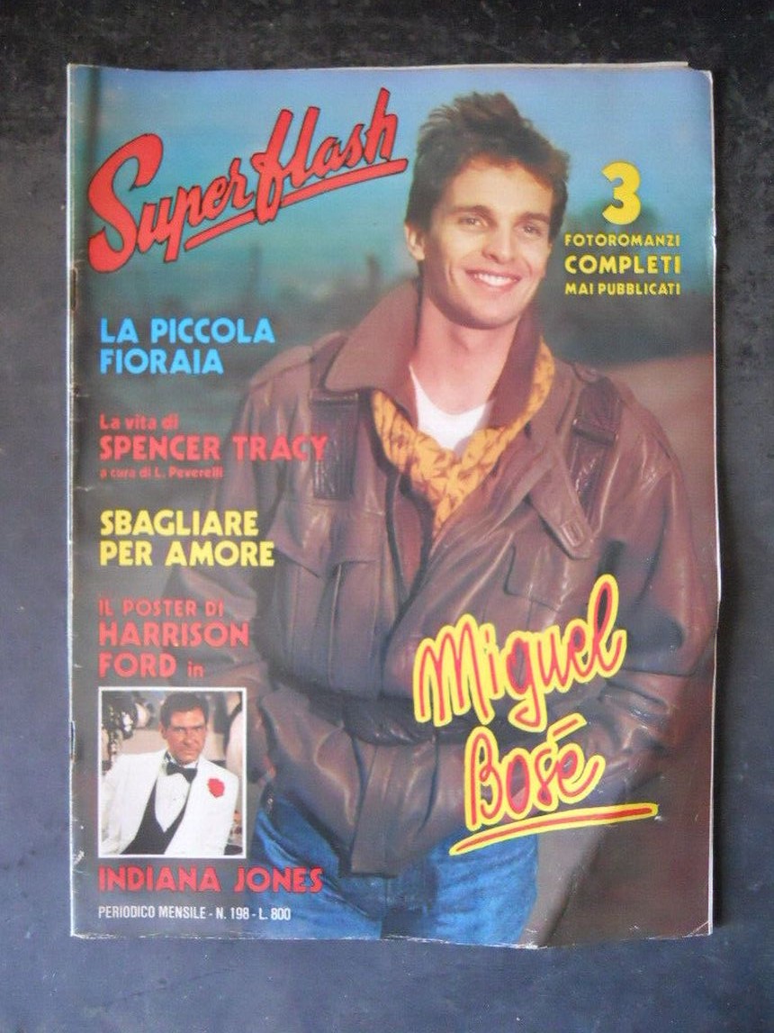 SUPERFLASH magazine side cover Issue 198  December 1984