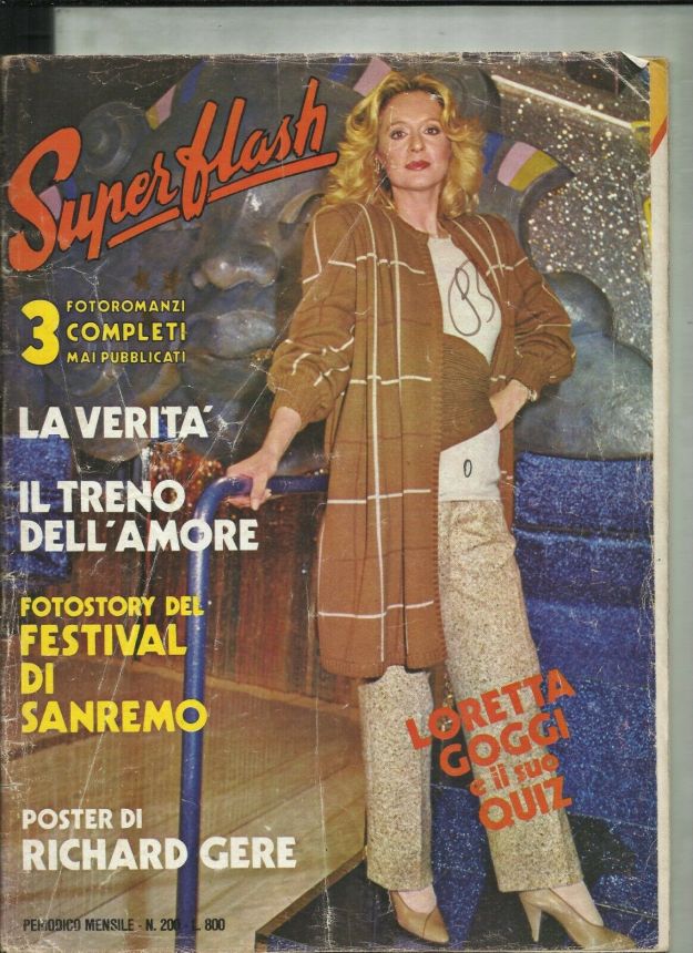 SUPERFLASH magazine side cover Issue 208  October 1985