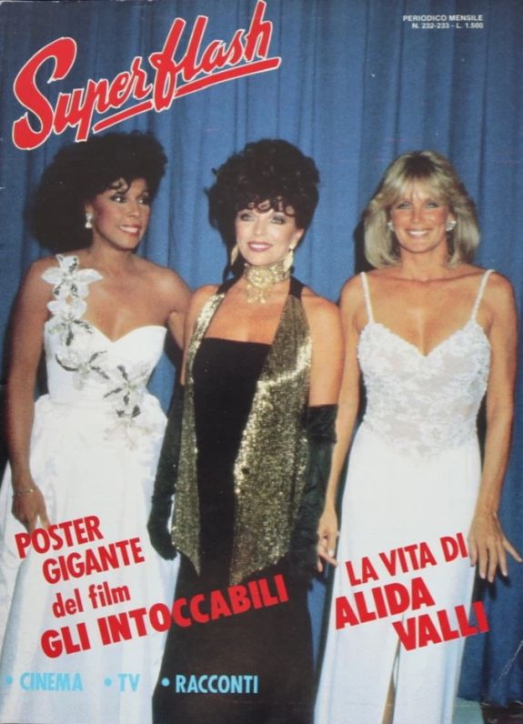 SUPERFLASH magazine side cover Issue 232-3   1987