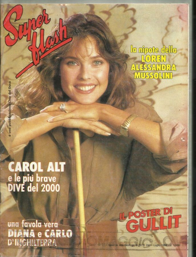 SUPERFLASH magazine side cover Issue 241  July 1988