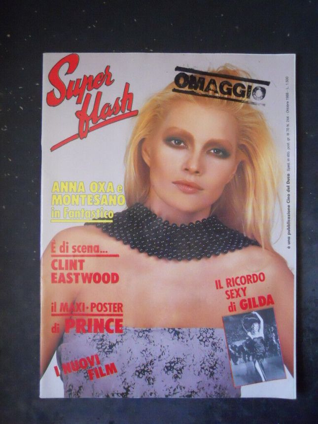 SUPERFLASH magazine side cover Issue 244  October 1988
