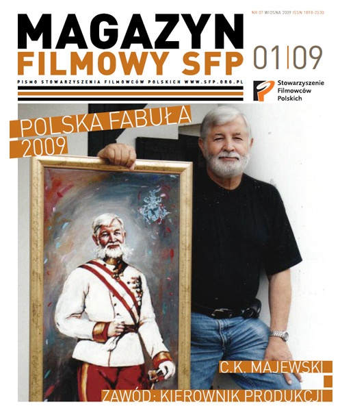 MAGAZYN FILMOWY SFP magazine side cover Issue 7 Spring 2009