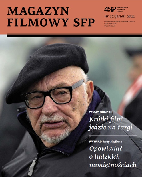 MAGAZYN FILMOWY SFP magazine side cover Issue 17 Autumn 2011