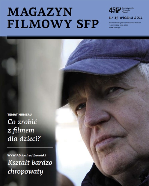 MAGAZYN FILMOWY SFP magazine side cover Issue 15 Spring 2011