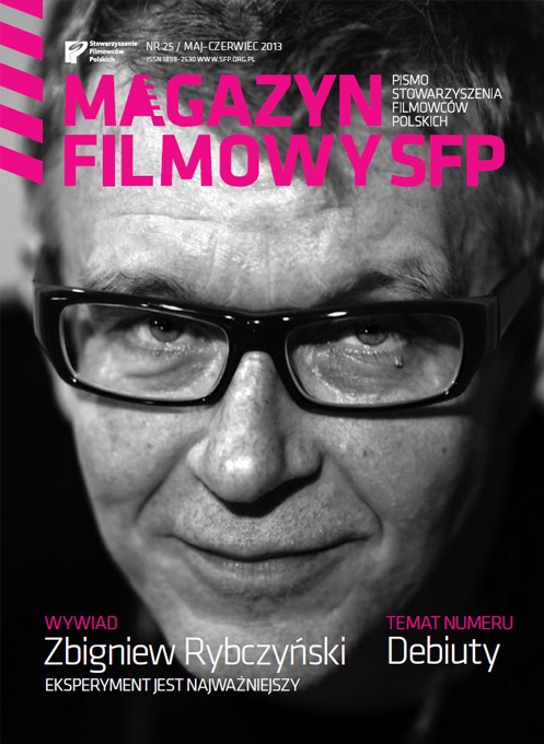 MAGAZYN FILMOWY SFP magazine side cover Issue 25 May/June 2013