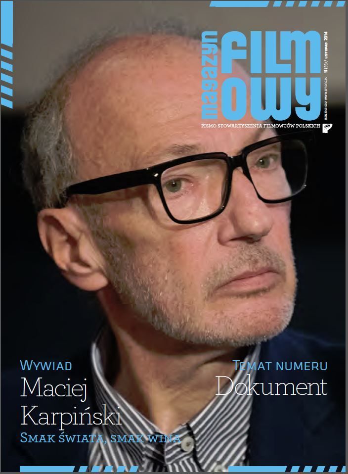 MAGAZYN FILMOWY SFP magazine side cover Issue 39 November 2014