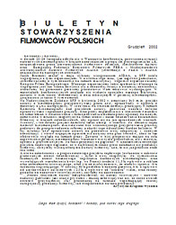 MAGAZYN FILMOWY SFP magazine side cover  2002